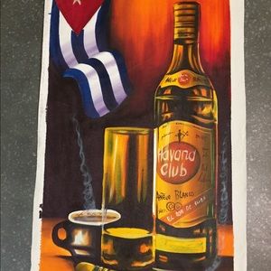 Authentic Cuban canvas painting 🖼